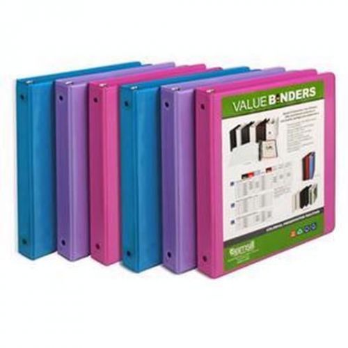 Econ view binder fashn 1&#034; 6pk binders/laminators i28399 for sale