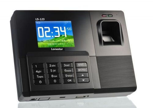 Lonestar ls-925 biometric &amp; em card 2in1 timeclock tcp/ip / usb supported for sale