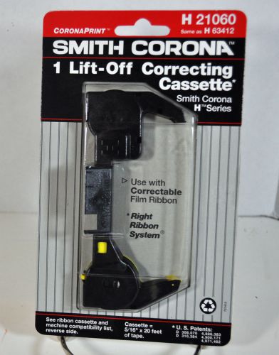 SMITH CORONA 1 LIFT-OFF CORRECTING CASSETTE H SERIES H21060 RIGHT RIBBON SYSTEM