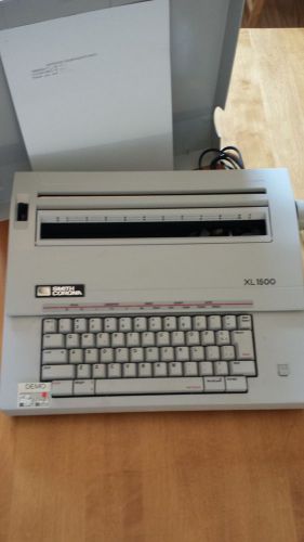 Smith Corona XL1500 electric typewriter - Clean and In Excellent Condition