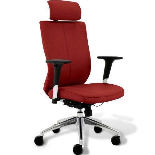 High Back Office Chair - Red