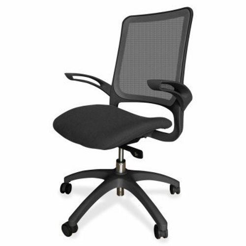 Lorell Back Office Chair, 24-2/5&#034;x22-2/5&#034;x41&#034;, Black (LLR23550)