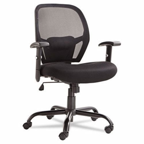 Alera merix450 series mesh tall mid-back swivel chair, black (alemx4517) for sale