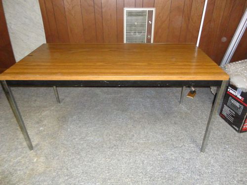 Metal Office Table 60&#034;