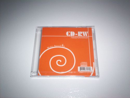 cd rw compact disc 74 min 650 mb rewritable compact disc disk multi speed 4X new
