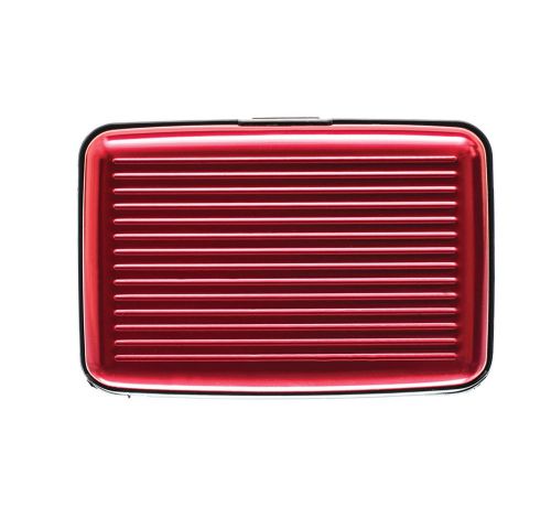 New! card-guard. protection for your credit / business cards-red for sale