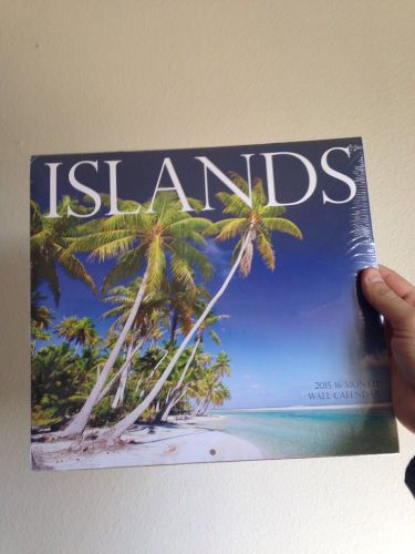 Island 2015 Calendar - Last One - Full Size 12x12 - 60% Off