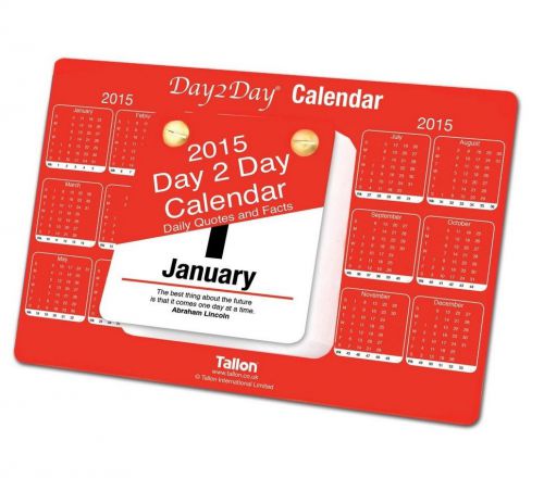 2015 daily quotes &amp; facts calendar calender desktop tear off day to view for sale