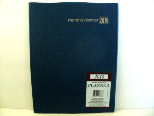 2015 Monthly Planner-Blue-Brand New!!!