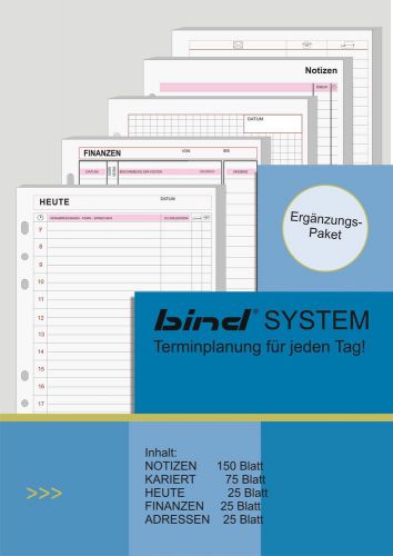 bind - B-2539 - Systemeinlage Erganzungspaket A5