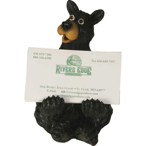 Rivers Edge Products Bear Business Card Holder
