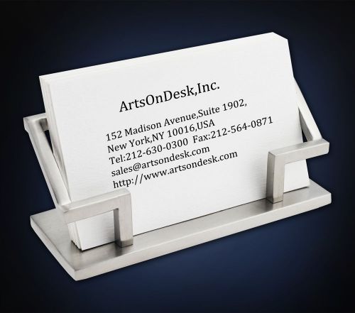 ArtsOnDesk Business Card Holder 1-St Desktop  Accessory Holiday Christmas Gift