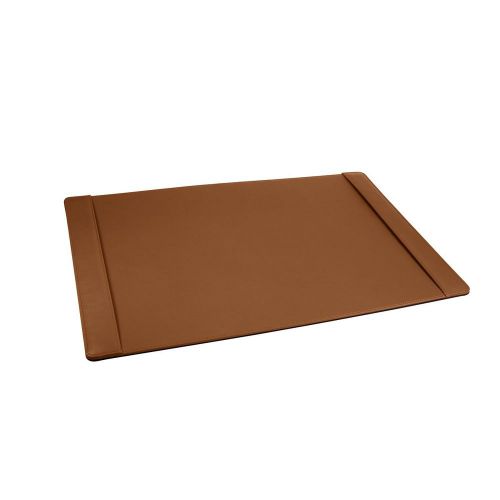 LUCRIN - Leather Desk Pad 2 sections - Smooth Cow Leather - Tan