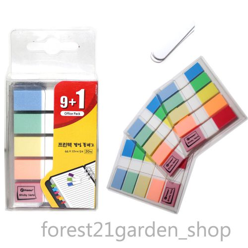 Printec Pop-up Flag FO4412-5 Bookmark Point Sticky note Index tape - 10 PACK