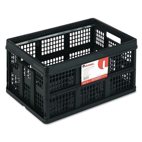 Filing/storage tote storage box, plastic, 20-1/8 x 14-5/8 x 10-3/4, black for sale