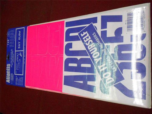 Pink 3 inch Alphanumeric ID Sticker Vinyl Sign Maker KIT Boat PWC Jetski Jet ski