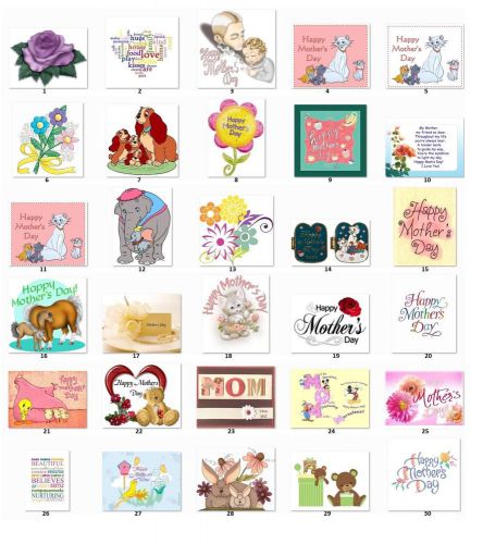 30 Personalized Return Address labels Mother Mother&#039;s Day Buy 3 get 1 free {m4}