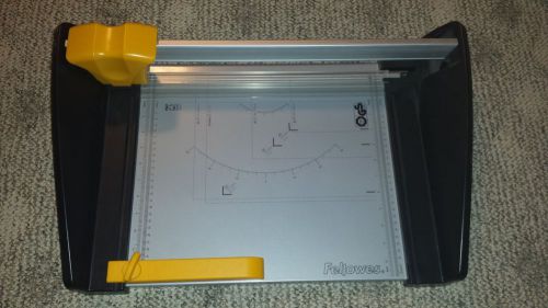 Used fellowes atom 150 trimmer (54106) heavy duty paper cutter for sale