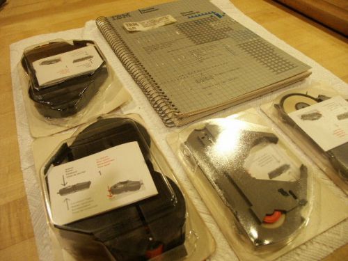 IBM Typewriter Manual/Operating Instruction + Ribbons + Lift-Off Cassette Sealed
