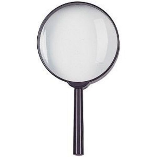 Se 4&#034; glass lens hand held magnifier - 4x for sale