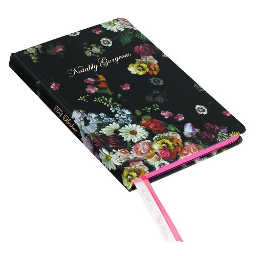 Ted baker notably gorgeous oil blossom a5 notebook planner journal diary ated089 for sale