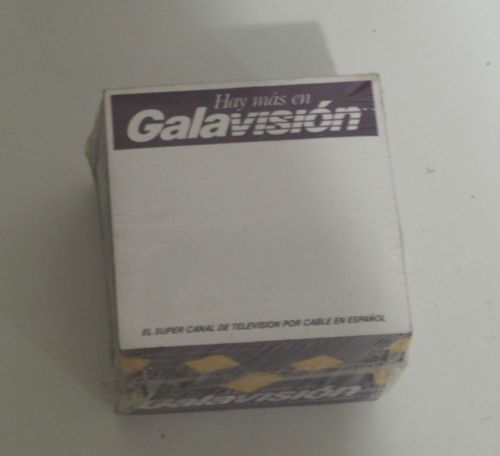 Note Cubes 3.5 in x 3.5 in, Set of 2, Galavision
