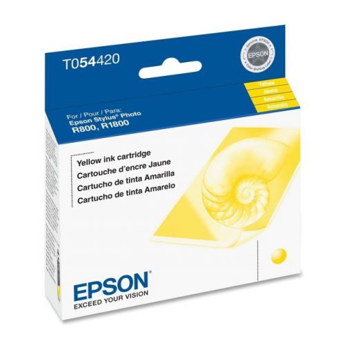 EPSON - ACCESSORIES T054420 YELLOW INK CARTRIDGE FOR STYLUS