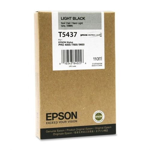 EPSON - ACCESSORIES T543700 ULTRACHROME LIGHT BLACK INK