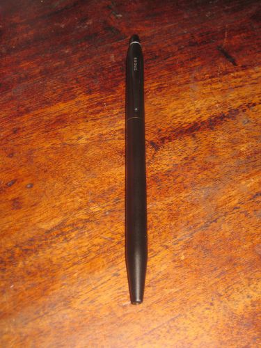 Cross® Century Gel Roller Ball Click Pen, Satin Black, Black Ink