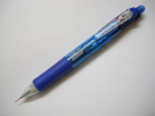 10pcs Zebra Multi-Function 0.7mm ball point pen&amp; 0.5mm pencil Blue(Made in Japan