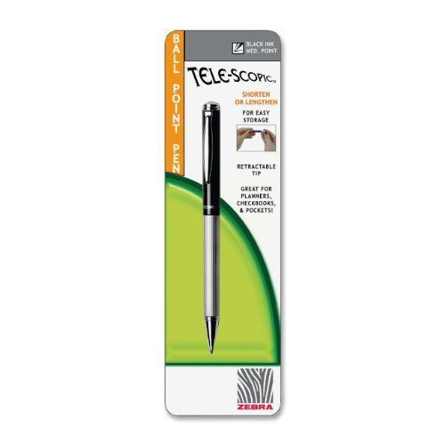 Zebra pen telescopic ballpoint pen - medium pen point type - 1 mm pen (zeb24001) for sale