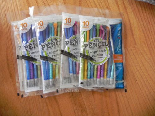 50 Papermate Mechanical pencils (5X 10 pk) #2 0.7 mm-smudge resistant eraser