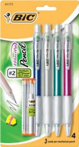 BIC Velocity Pencils .7mm 4 Pack
