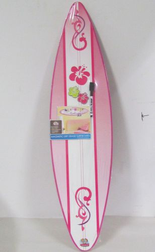 The board dudes magnetic dry erase surfboard-pink for sale