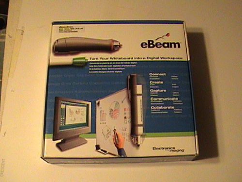 EBEAM SYSTEM ELECTRONIC IMAGING DIGITAL INTERACTIVE WHITEBOARD PC