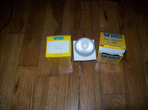 2 nos djt  projector bulb/lamp wico 13.8 v 50 w for sale