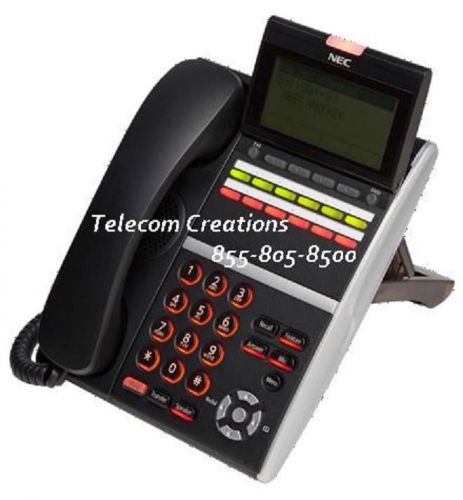 Nec itz-12dg-3(bk) tel dt830g ip 24 button gigabit endpoint display phone 660138 for sale