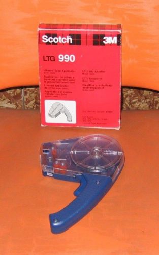 Scotch 3m ltg 990 linered tape applicator model 19000 for sale