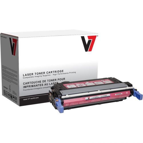 V7 Magenta Toner Cartridge for HP Color LaserJet Laser 7500 Page