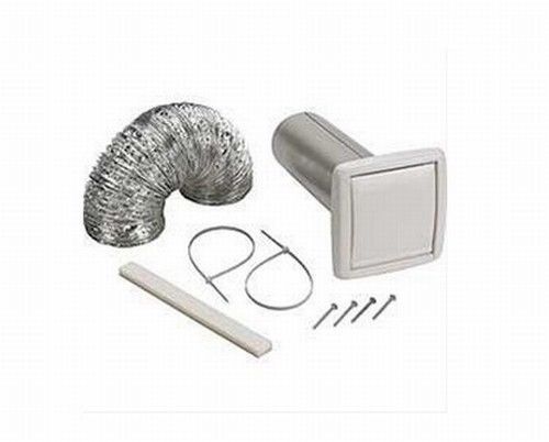 Broan WVK2A Wall Duckting Kit 5ft. 4in. Diameter Flexible Foil Duct , White