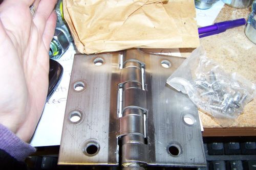 New hager bb1199 4.5&#034; x 4.5&#034; door hinge for sale