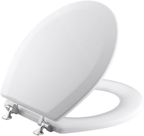 Triko molded toilet seat white beautiful form closed-front 4726-t-0 for sale