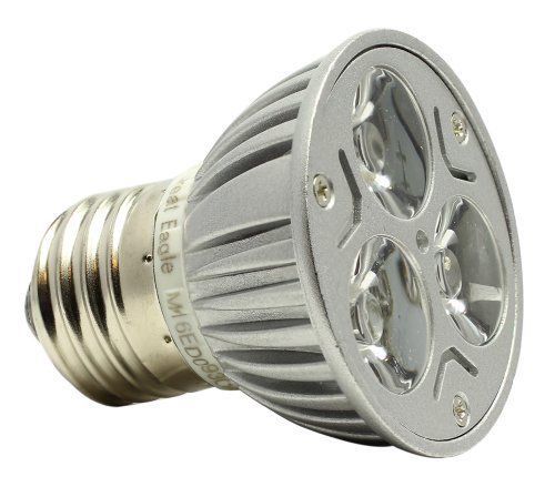 Genuine Great Eagle LED MR16 E26 Medium Base 120V IdealK Bulb. 50W Equivalent UL