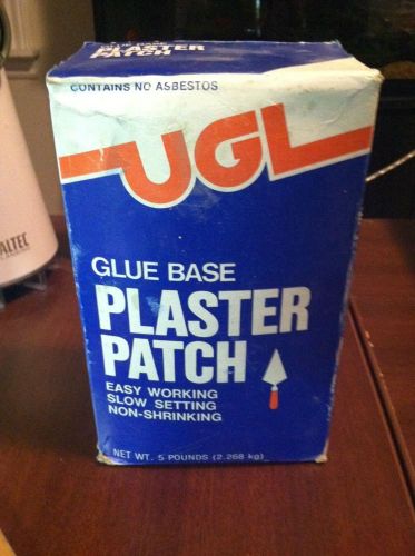 Ugl glue base plaster patch 5lb, united gilsonite laboratories for sale