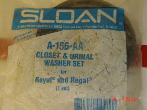 NOS SLOAN A-156-AA Closet &amp; Urinal Washer Set for Royal &amp; Regal