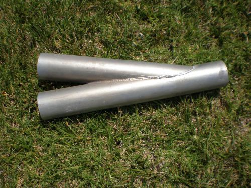 Galvanized Lateral T Steel Tubing 18 gauge 3&#034; O.D. 20 inch length 15 degrees Y