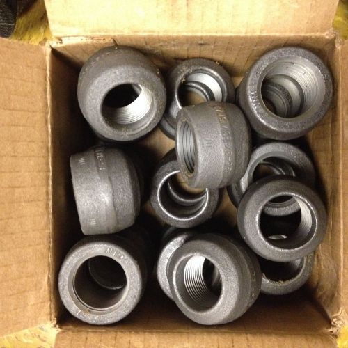 1&#034; threaded outlets,  a105 carbon steel. box of 25 - penn machine 36-3&#034;x1&#034; for sale