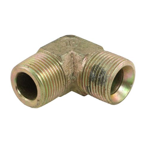 1&#034; PT Male Threaded 90 Degree Union Elbow Water Fuel Pipe Fitting