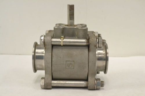Pbm sp-hl-17-3cb stainless 2-1/2 in od ball valve 2way b309970 for sale