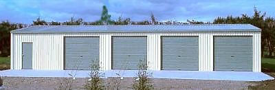 &#034;Steel, Metal,  4-Car Garage with Shop, Building Kit&#034;